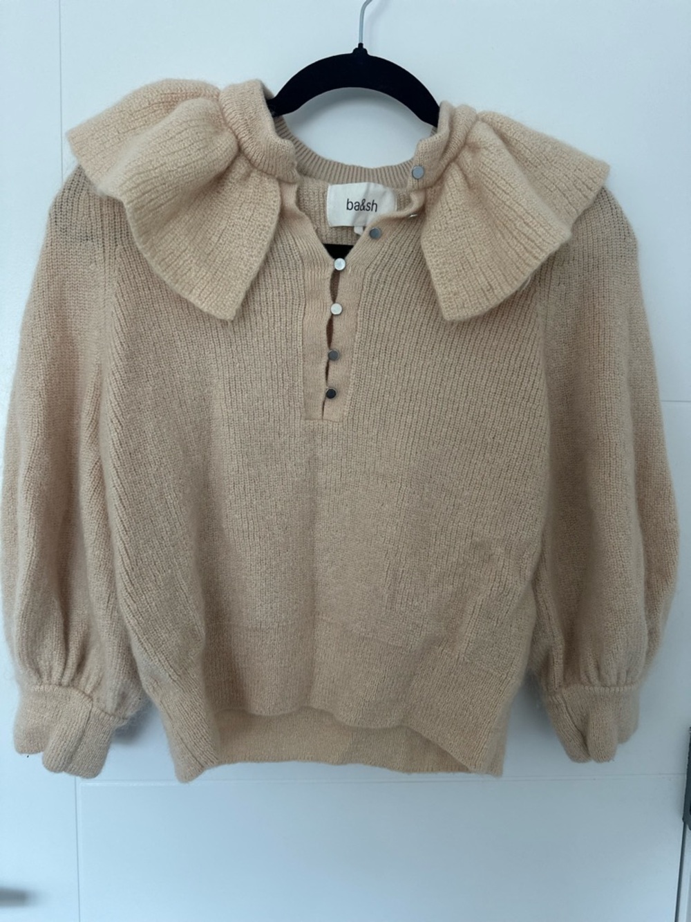 Ba&Sh Hoa Wool & Mohair-Blend Sweater - Picture 2 of 7
